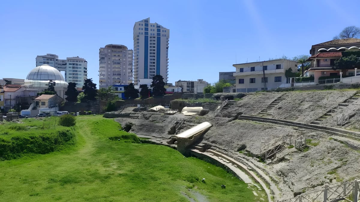 Morning in Durrës, Albania