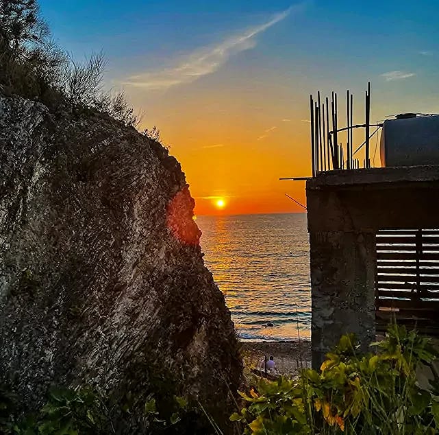 Watch the Sunset Along the Promenade, Albania