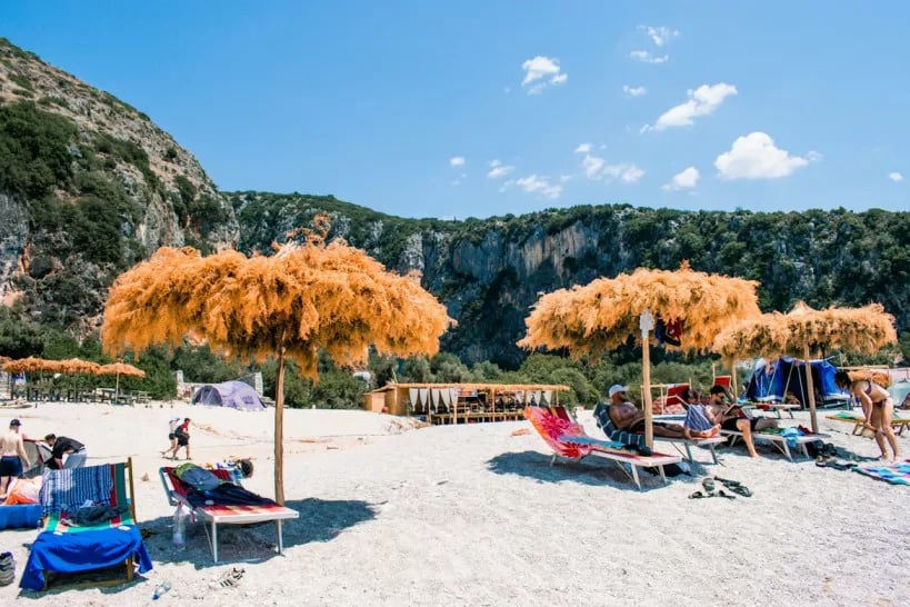 Canyon of Gjipe - Albania Riviera - suneasy app
