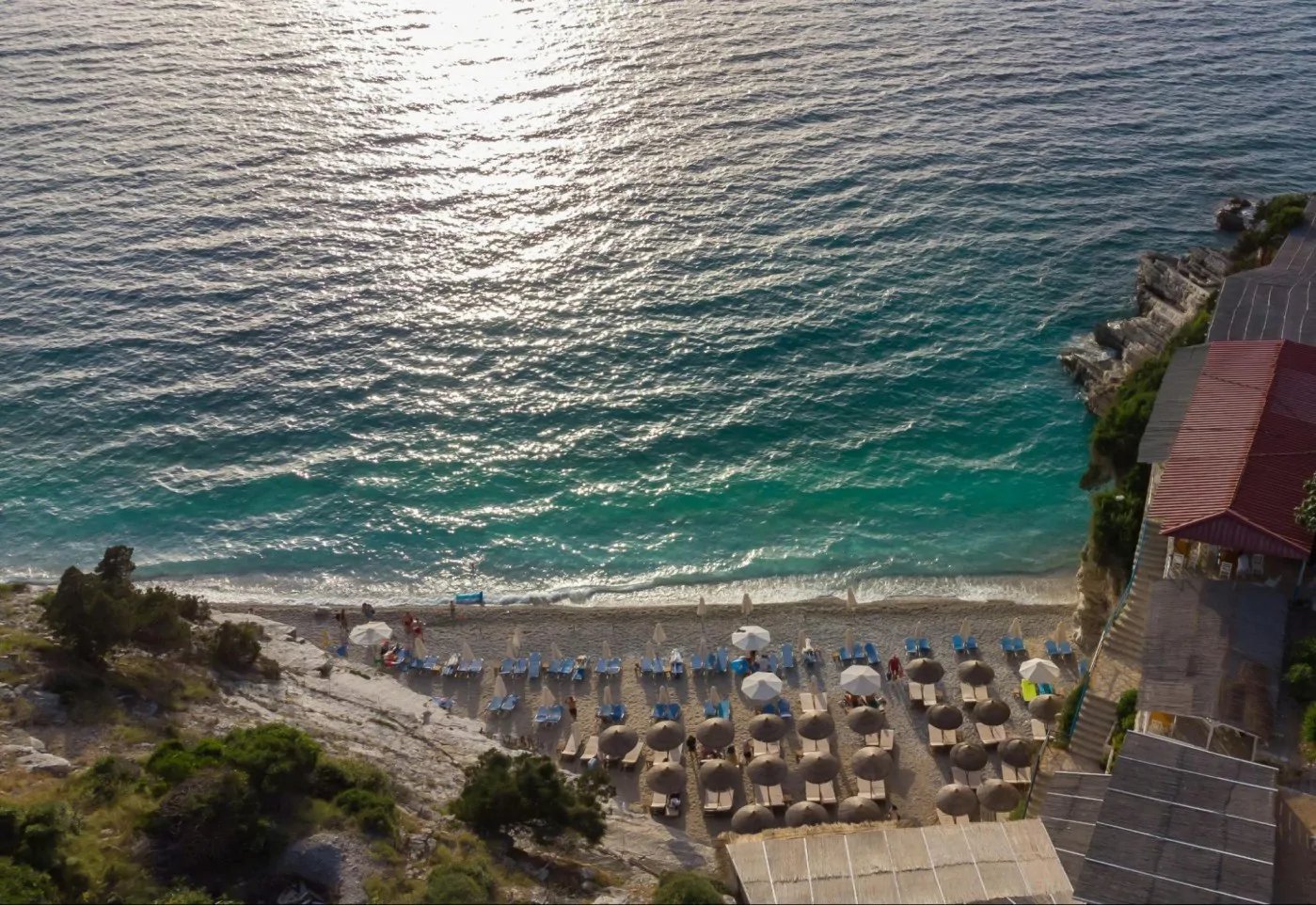Himare Beach - Albanian Riviera - suneasy app